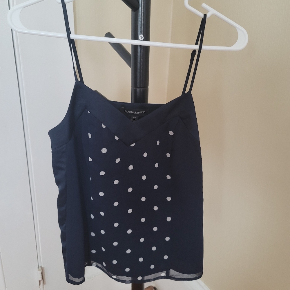 Banana Republic polka-dot tank